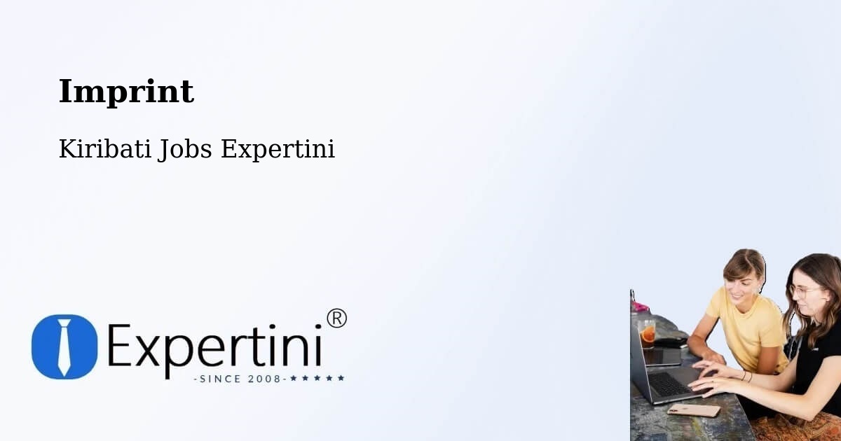 Imprint – Nonouti - Kiribati Jobs Expertini